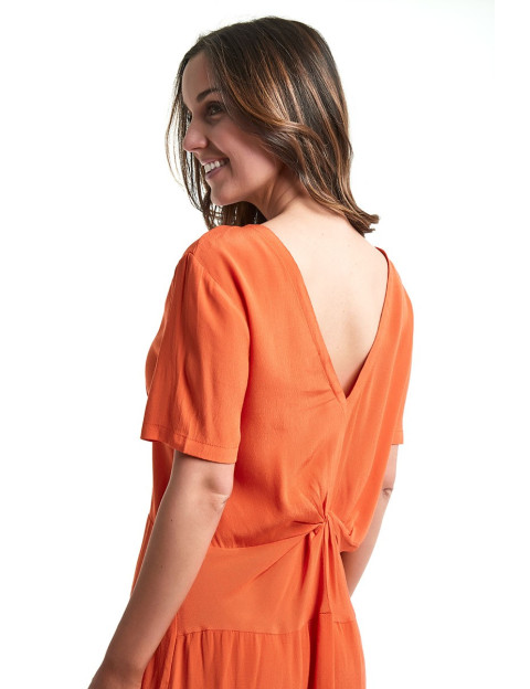 SEE U SOON - Robe Réversible pour Femme