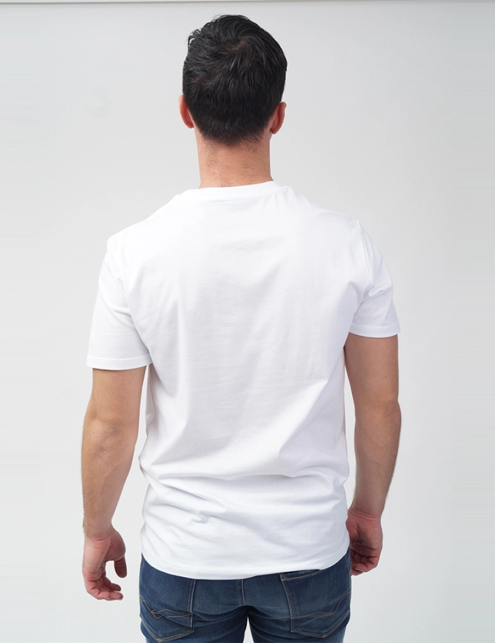 T-shirt Covid&Jonathan Blanc - Triaaangles