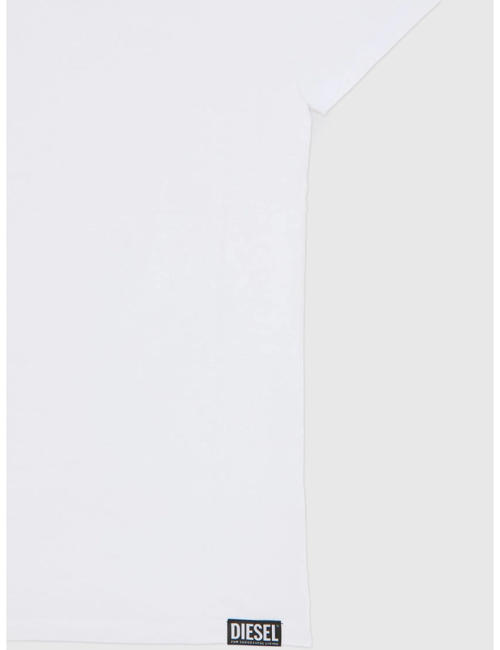 T-Shirt Col Rond M/C Blanc - Diesel