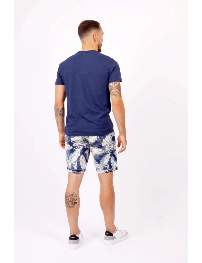 Scotch&Soda - Bermuda Imprimé Feuillage pour Homme