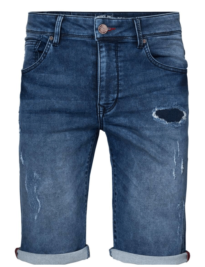 Petrol - Short Ripped Jogg Jean Destroy
