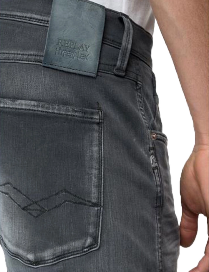 Replay - Pantalon Homme Super Slim Bronny Medium Grey 096