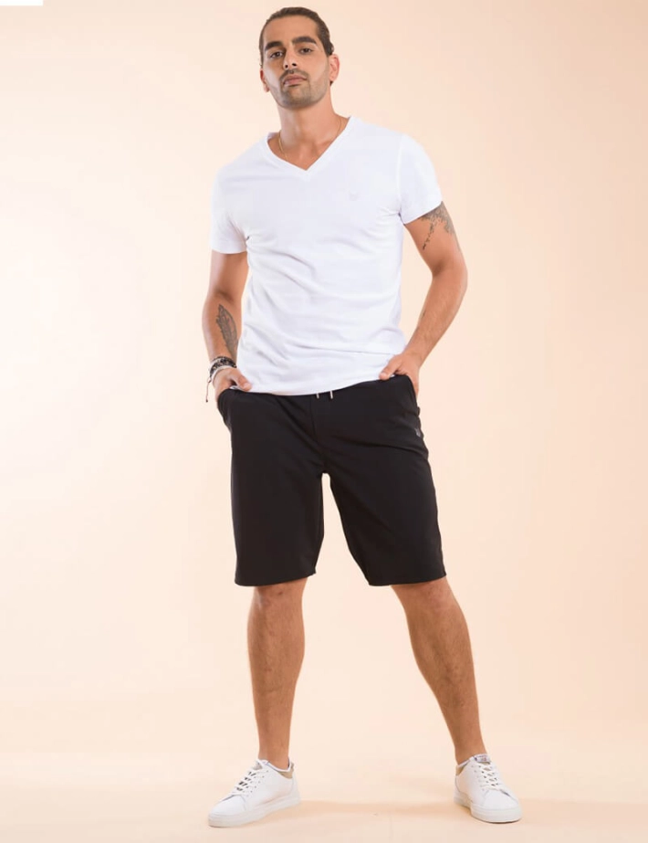 HBT - Short Chris Homme Noir