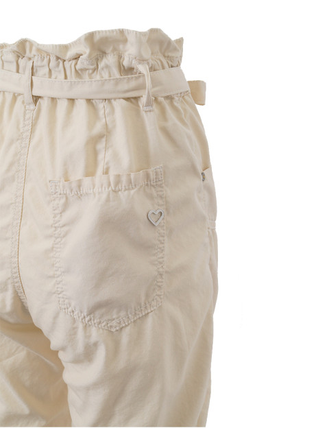 Please - Pantalon Carrot Fluide Ceinture Magnolia