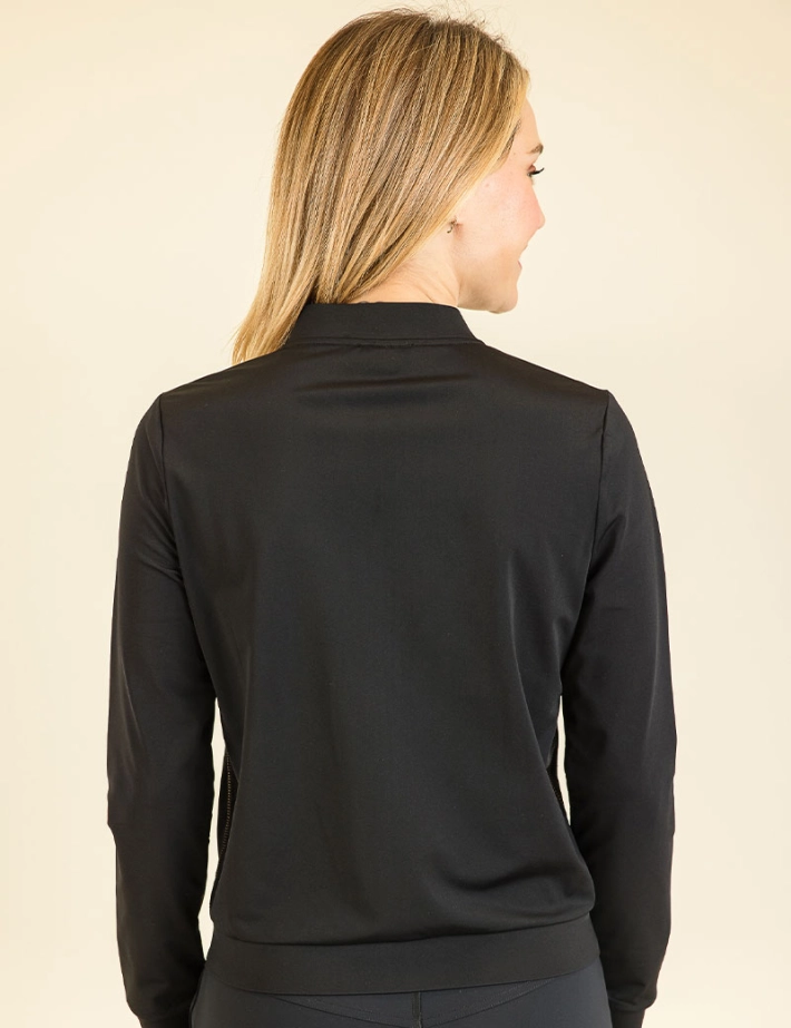 HBT - Basics Essentiels | Kimy Blouson Uni Blouson Femme Noir/Noir