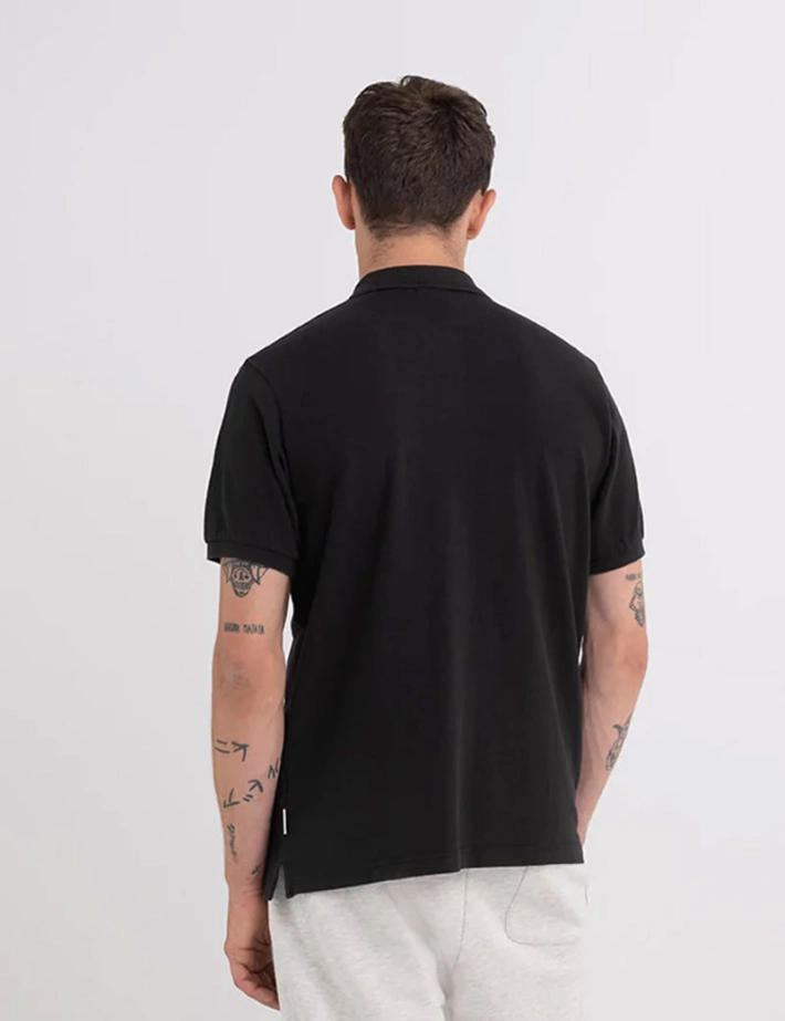 Franklin & Marshall - Polo Homme Manches Courtes Noir
