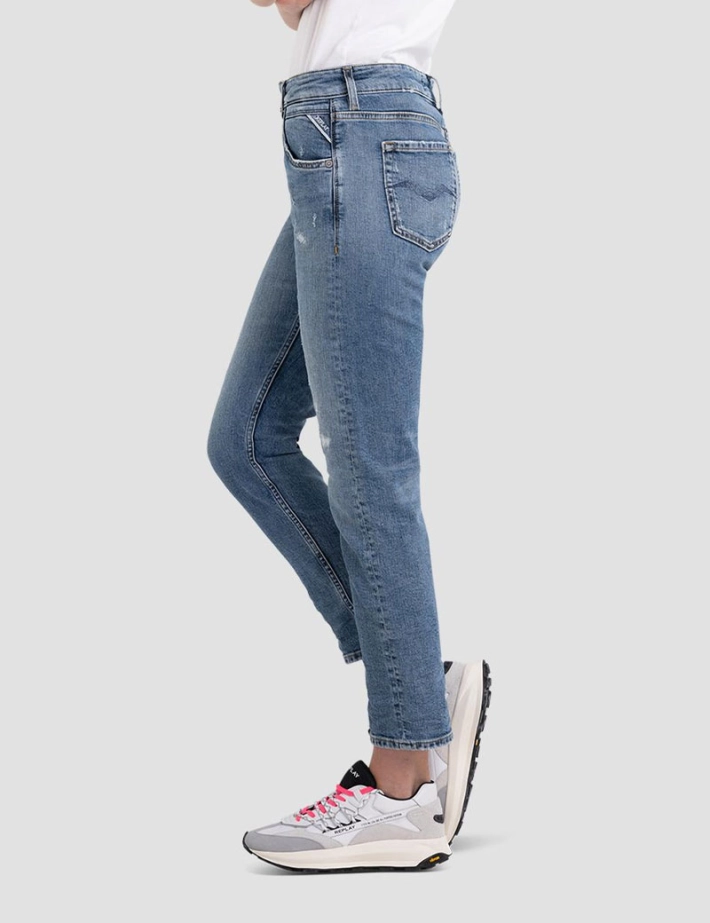 Replay - Jean Femme Marty Boyfit Bleu Moyen