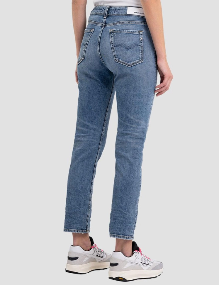 Replay - Jean Femme Marty Boyfit Bleu Moyen