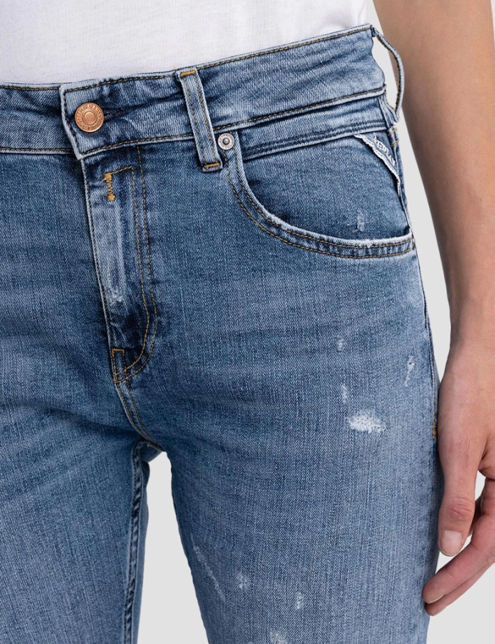 Replay - Jean Femme Marty Boyfit Bleu Moyen