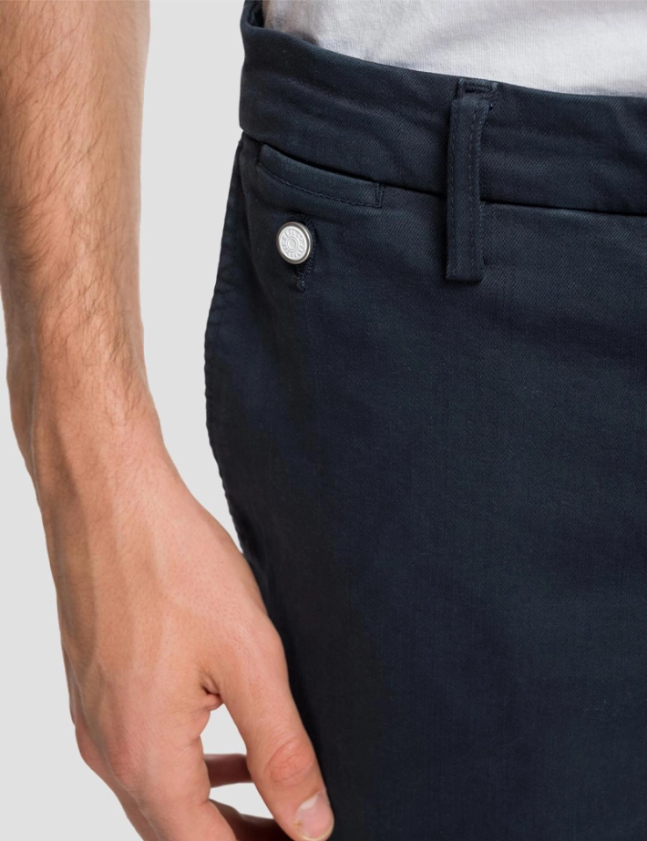 Replay - Chino Homme Regular Benni Bleu Marine