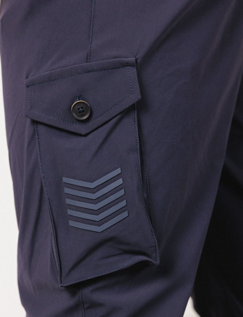 HBT -Pantalon Homme Chris Cargo Bleu Marine
