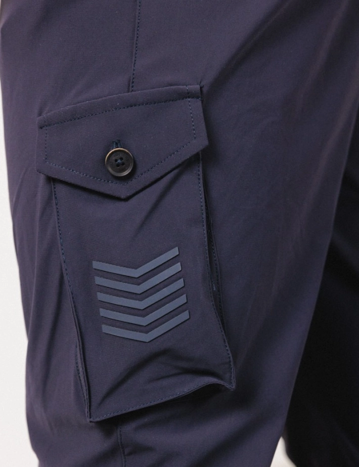 HBT -Pantalon Homme Chris Cargo Bleu Marine