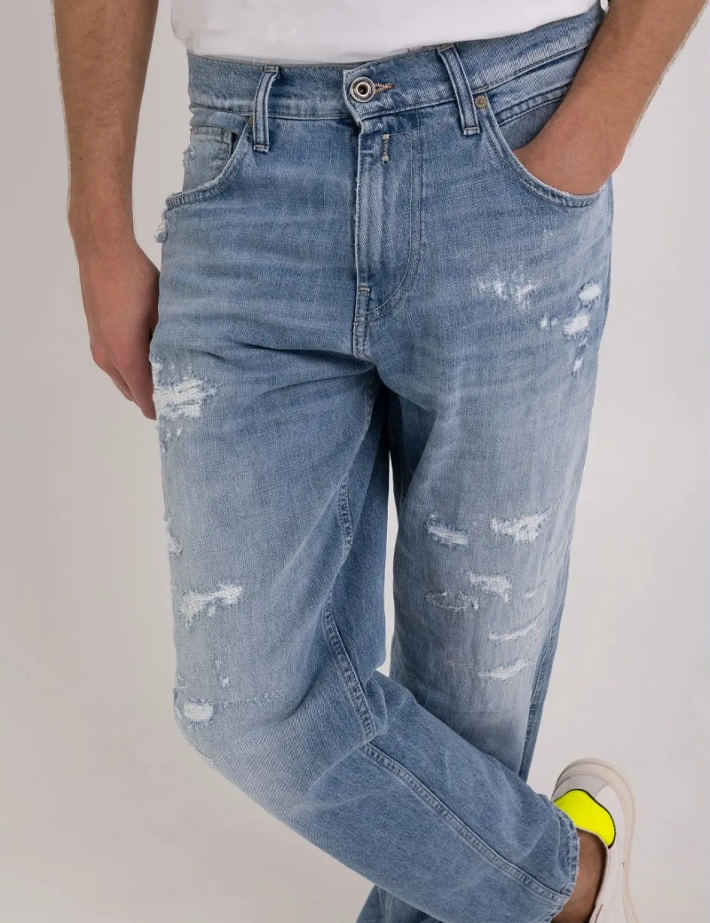 Replay - Jean Homme Sandot 432 Bleu