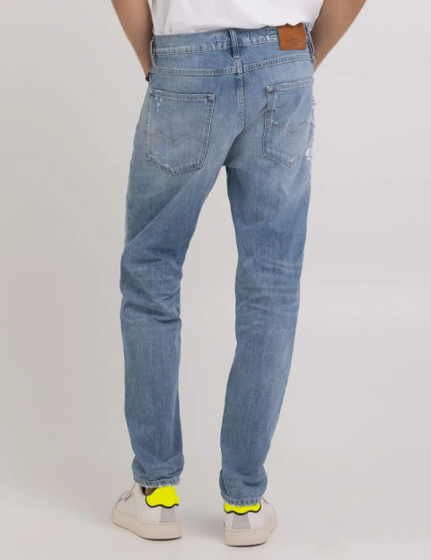 Replay - Jean Homme Sandot 432 Bleu