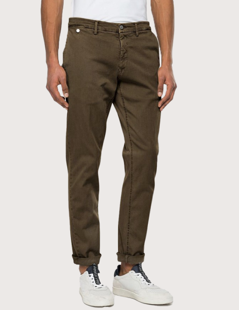 Replay - Chino Homme Regular Benni .030 Kaki