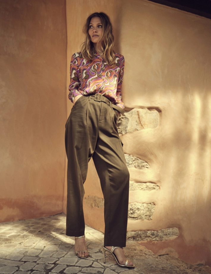 Mos Mosh - Chemise Manches Longues Taylar Imprimé