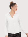 HBT - Transversal | Zelie Chemise Silky Blanc Perlé
