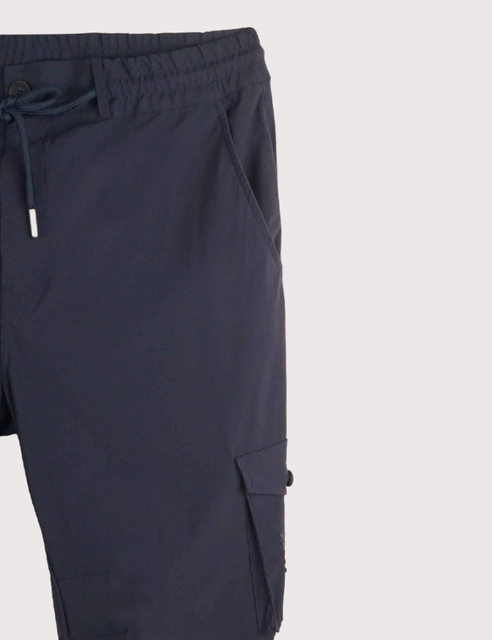 HBT - Basics Chris Cargo Pantalon Bleu Marine