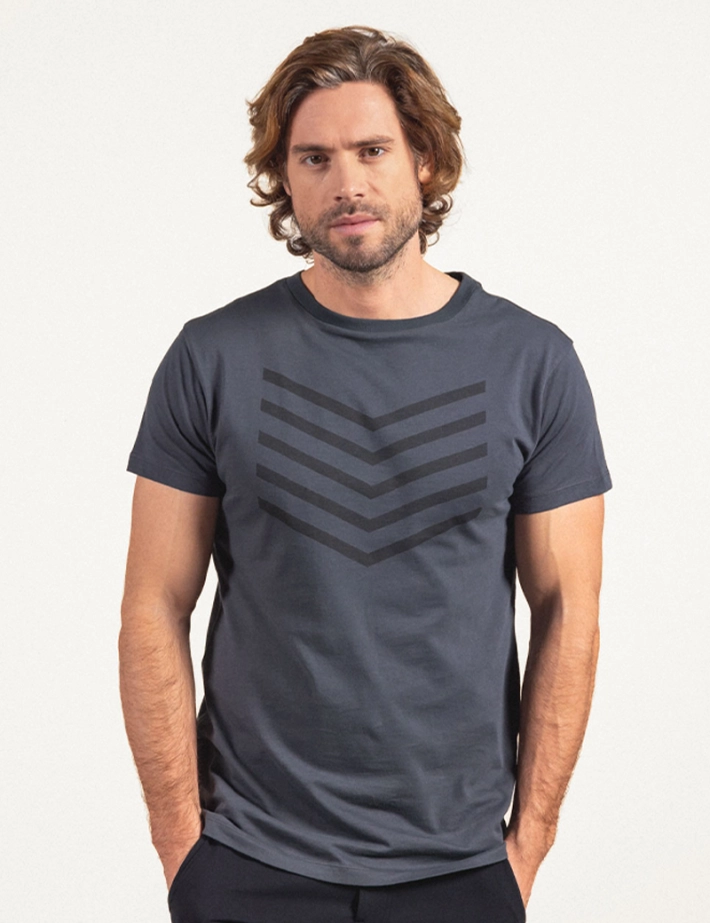 HBT - Basics | Hailey T-Shirt Dye Washed Anthracite