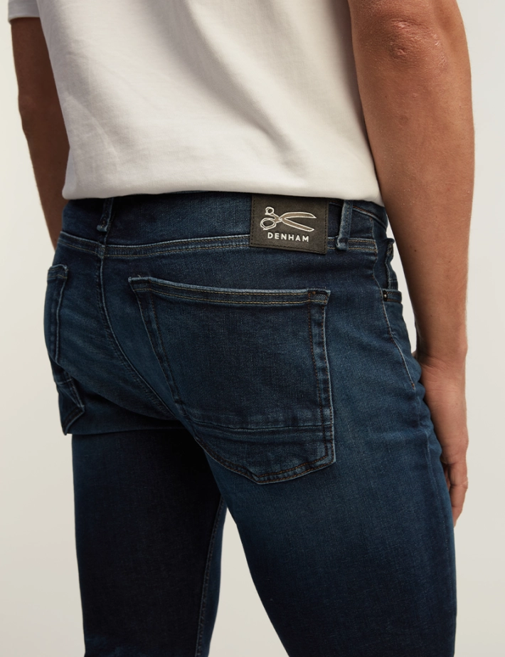 Denham - Jean Homme Coupe Skinny Indigo Bolt