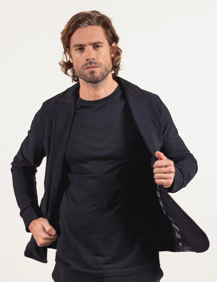 HBT - DENIM CHIC | Andy Veste Noir Noir
