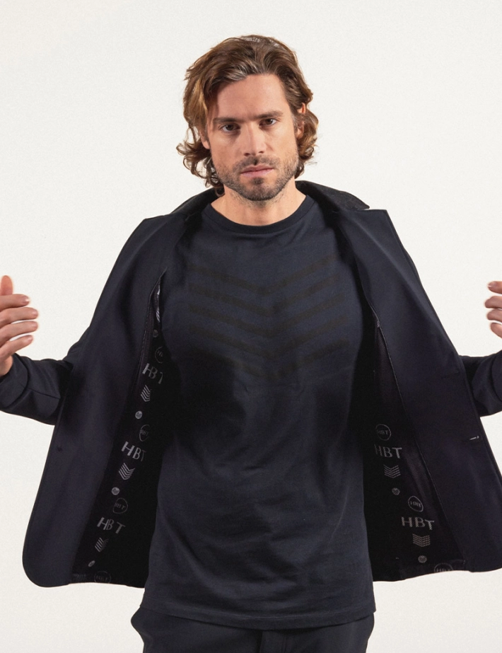 HBT - DENIM CHIC | Andy Veste Noir Noir