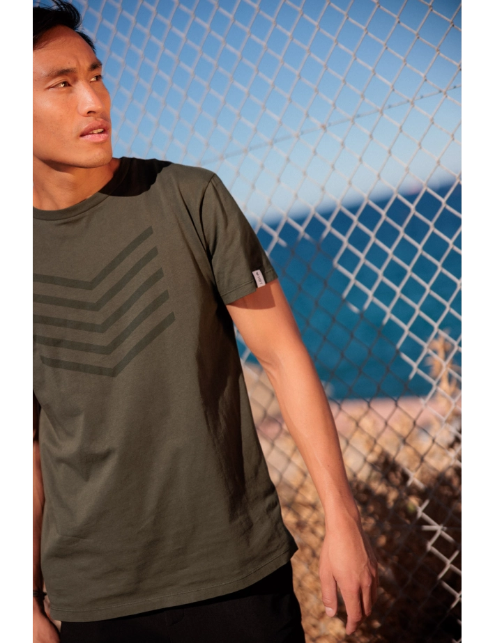 HBT Basics | Hailey T-Shirt  Dye Washed Kaki
