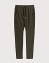 HBT Basics Essentiels | Cruz Pantalon Femme Carrot Kaki Anthracite