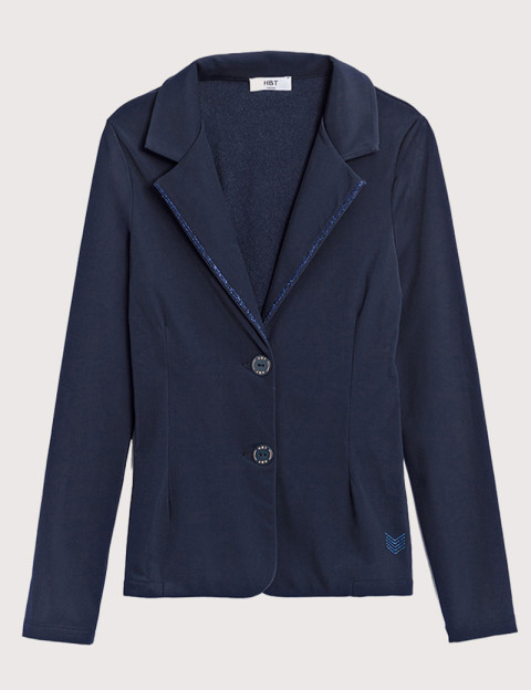 HBT Basics Essentiels | Shirley Veste Blazer Femme Marine