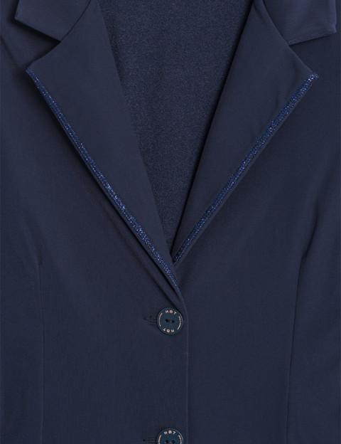 HBT Basics Essentiels | Shirley Veste Blazer Femme Marine - 2