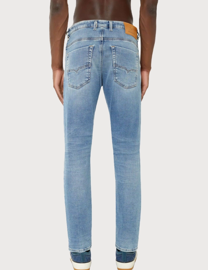 DIESEL Jean Jogging Krooley bleu 068BA - 2