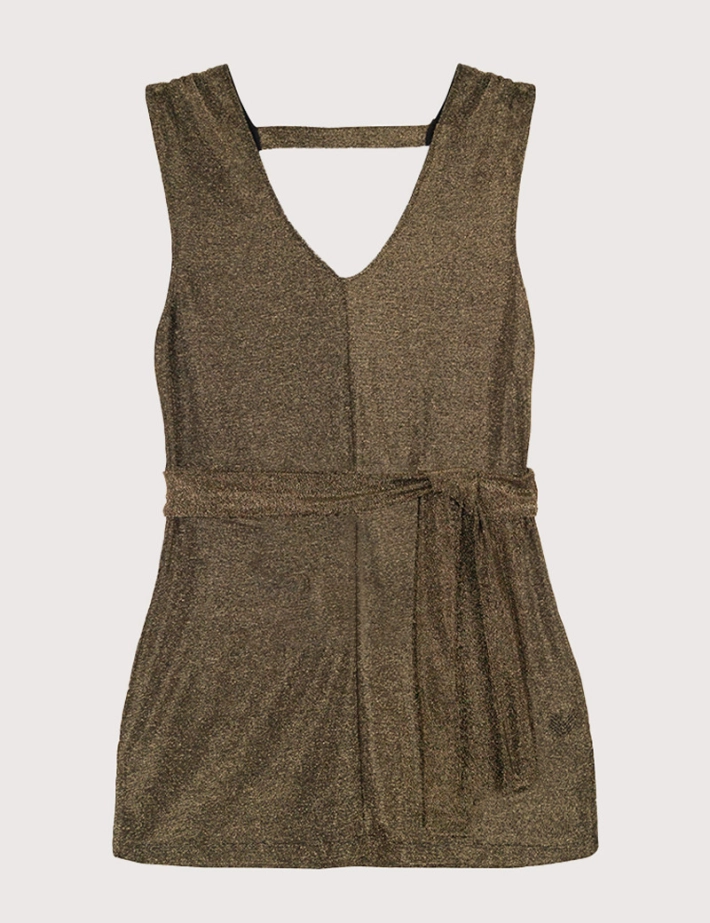 HBT Nonchalante Lurex | ANGEL Top Doré - 4
