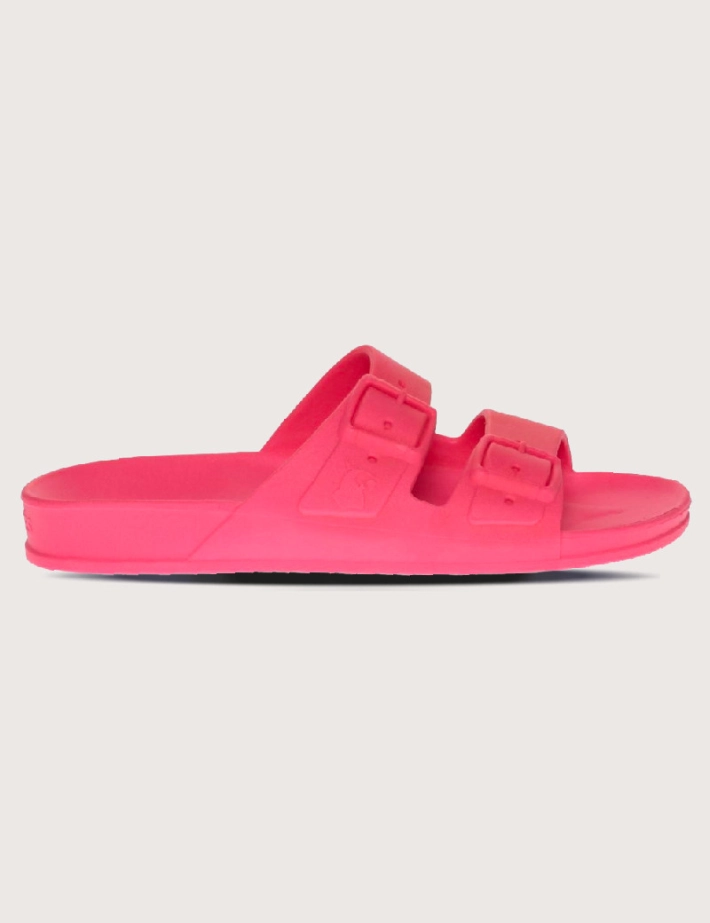 CACATOES Sandales Femme Bahia Rose Fluo - 2