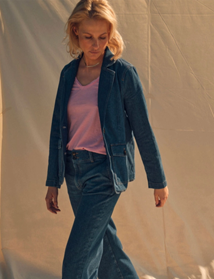 MOS MOSH Blazer Femme Mary Denim - 2
