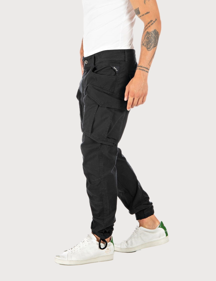 REPLAY Pantalon Cargo Joe Noir - 3