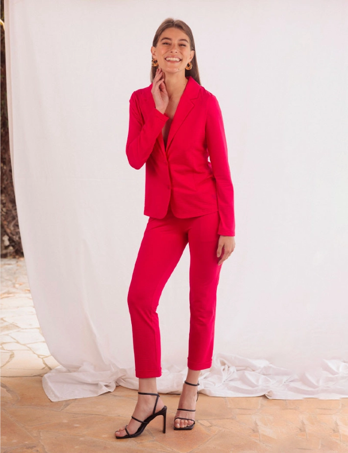 HBT Waffle  | CHELSEA Pantalon Fushia - 3
