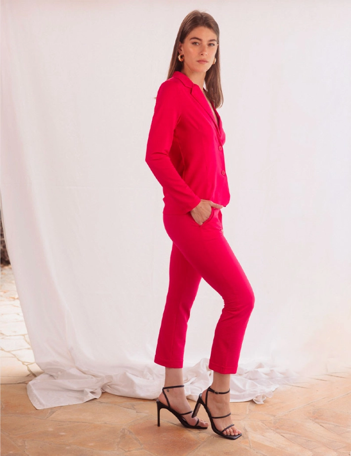 HBT Waffle  | CHELSEA Pantalon Fushia - 4