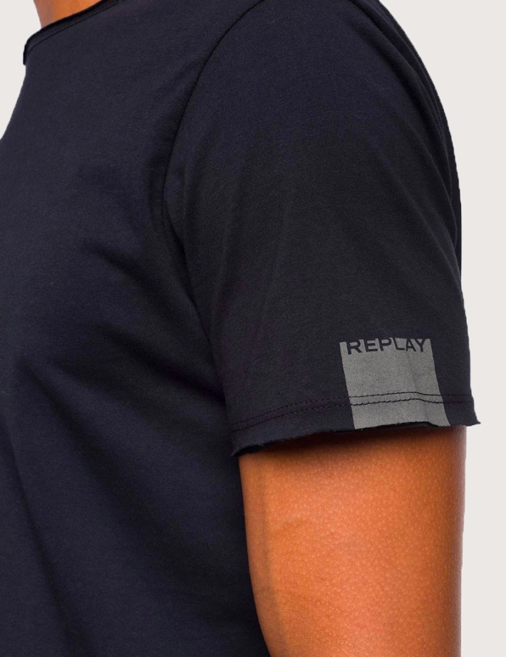 REPLAY T-Shirt en Coton Noir - 5