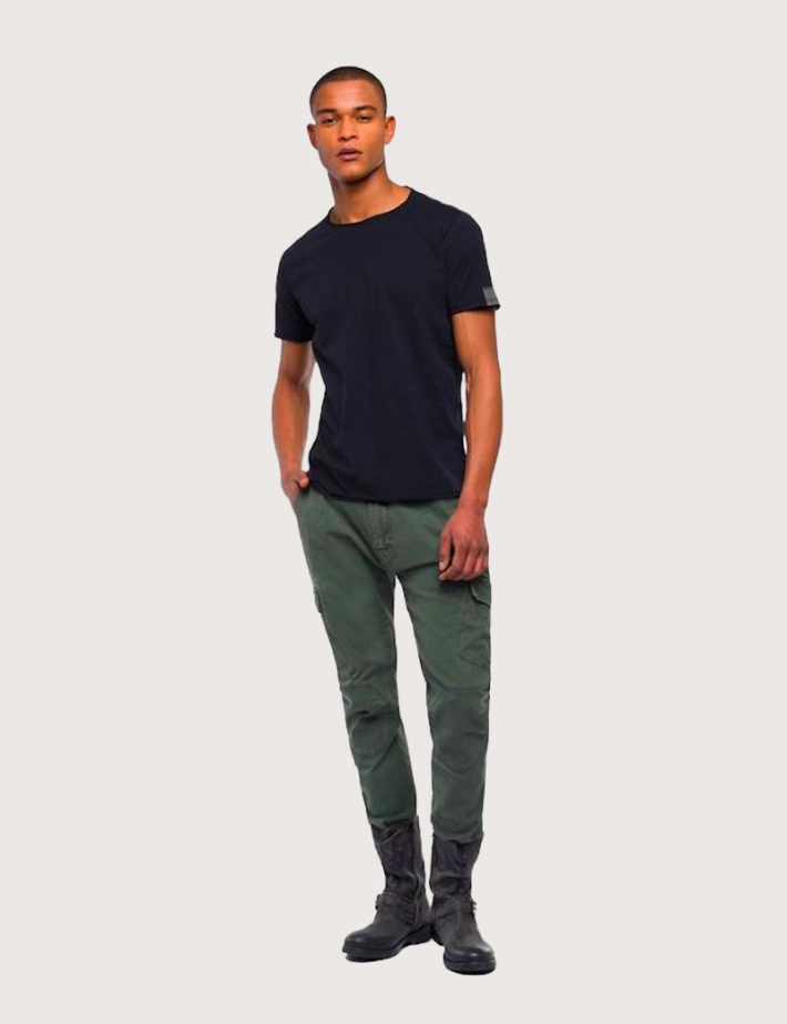 REPLAY T-Shirt en Coton Noir - 6