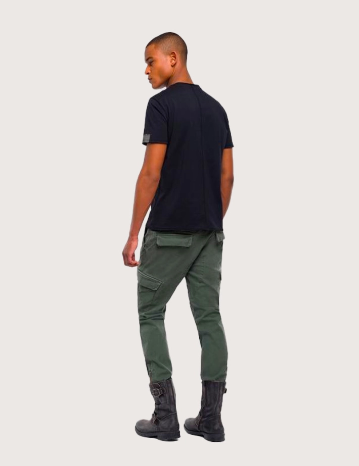 REPLAY T-Shirt en Coton Noir - 7