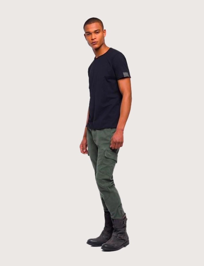 REPLAY T-Shirt en Coton Noir - 8