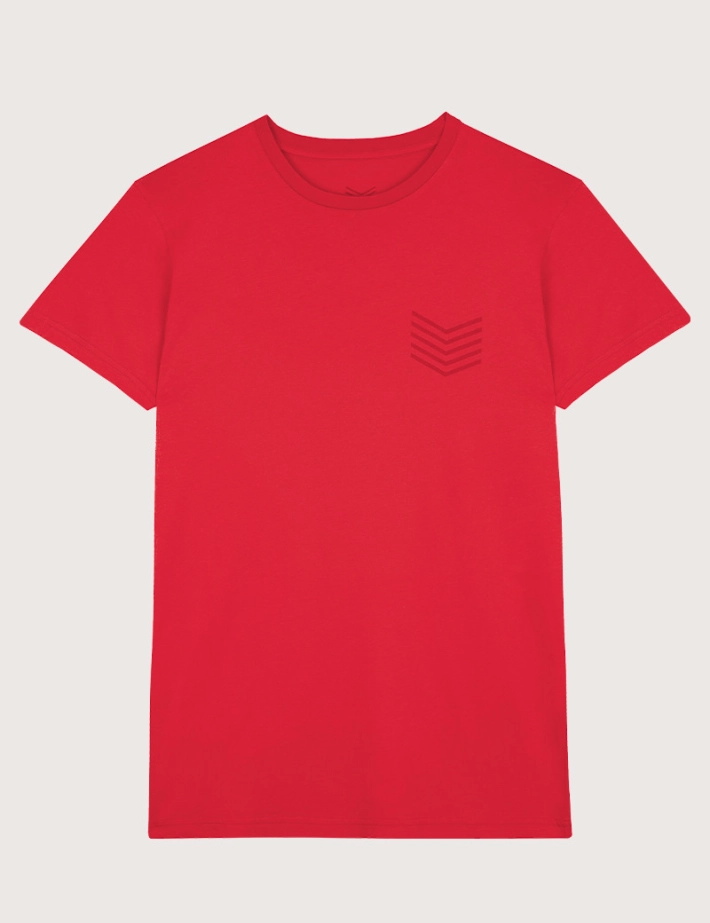 HBT COTTON | LUIZ T-Shirt Rouge - 3