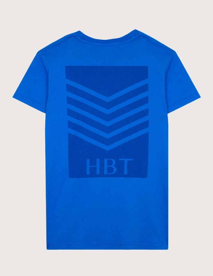 HBT COTTON | LUIZ T-Shirt Bleu - 2
