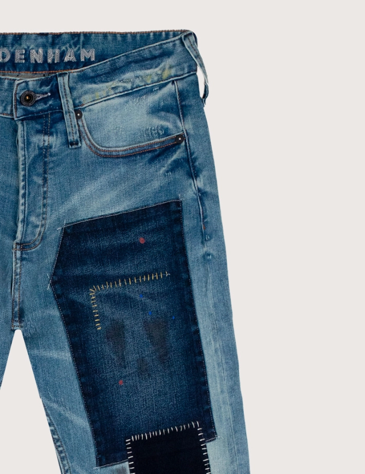 Denham Jean Homme Crop FMSR - 2