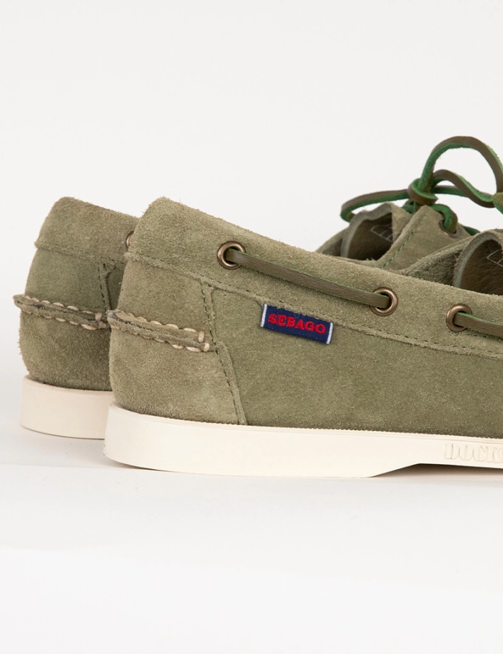 Sebago Chaussures Dosksides Portland Kaki - 2