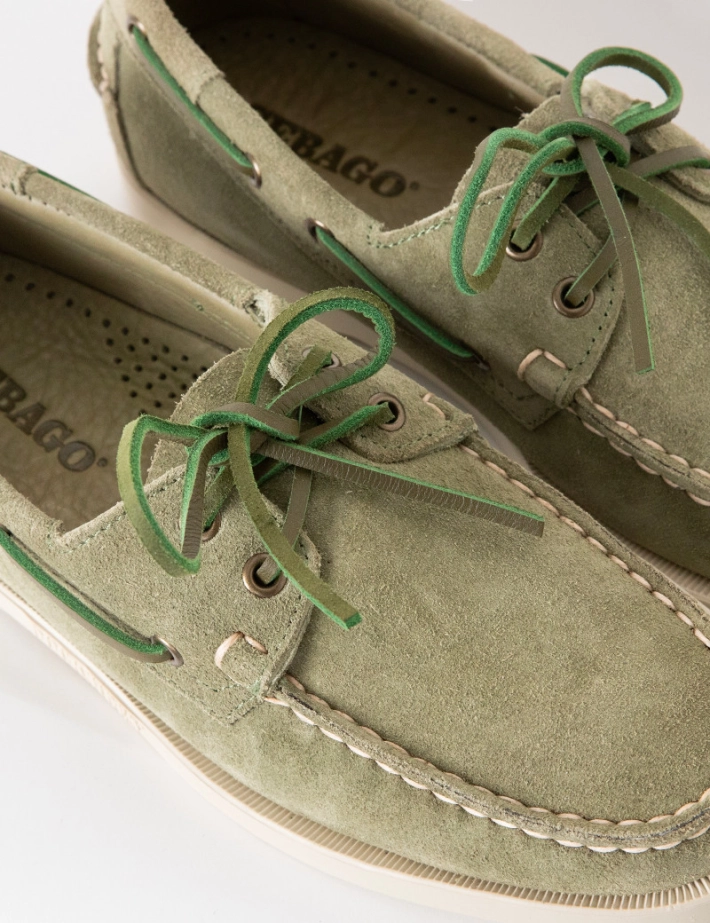 Sebago Chaussures Dosksides Portland Kaki - 3