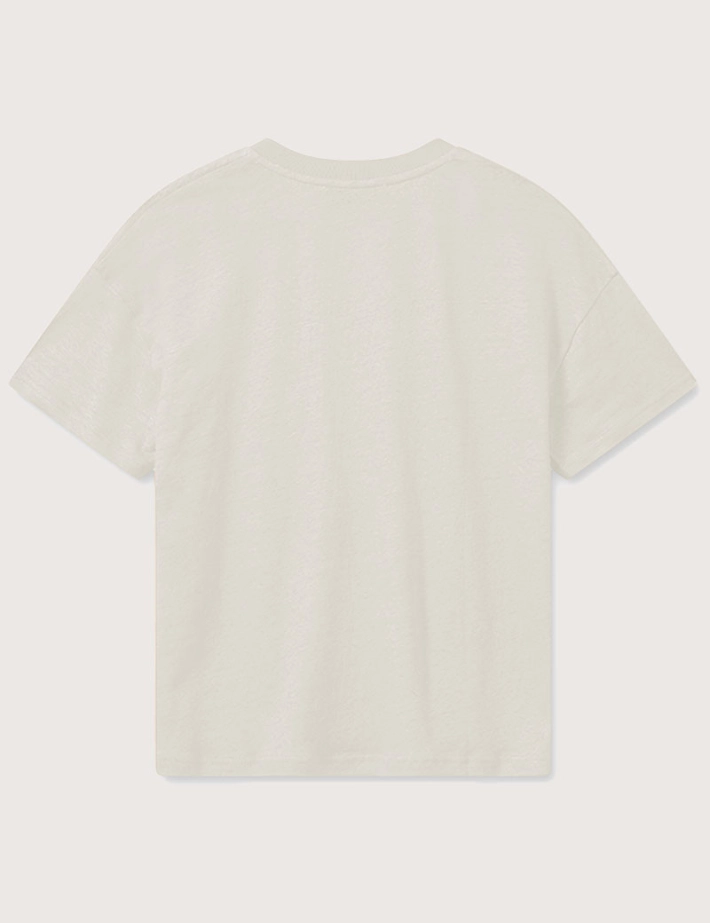 MOS MOSH T-Shirt Femme Col V Casa Ecru - 2