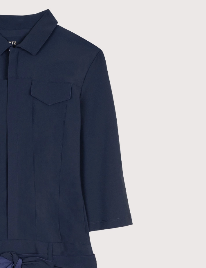 HBT Basics HYPE | AMELIA Robe Marine - 2