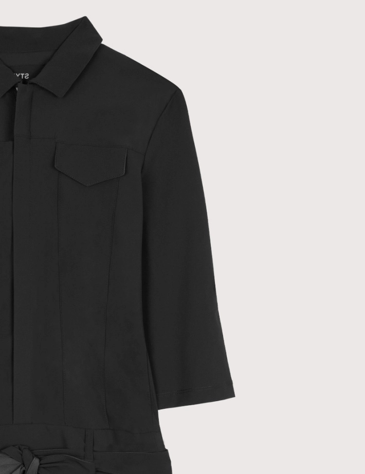 HBT Basics HYPE | AMELIA Robe Noire - 2