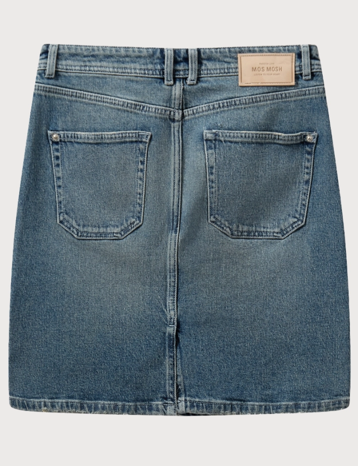 MOS MOSH Jupe Courte en Jean Maki - 2